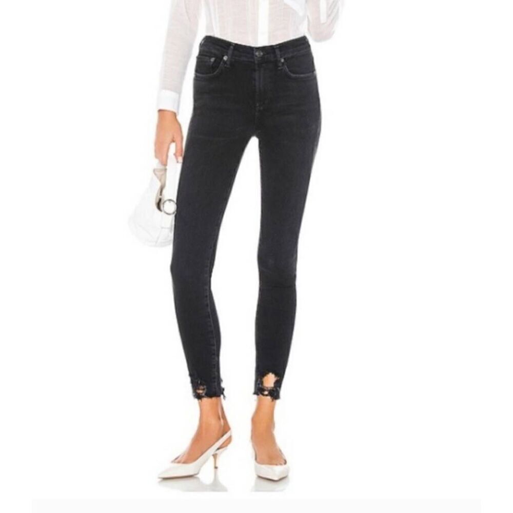 Agolde Feel Good Jeans In Black 28